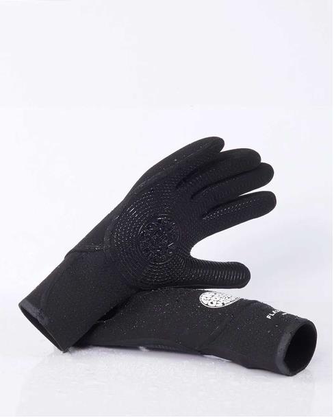 Rip Curl F-bomb 3/2 5 Finger Wetsuit Gloves - Black