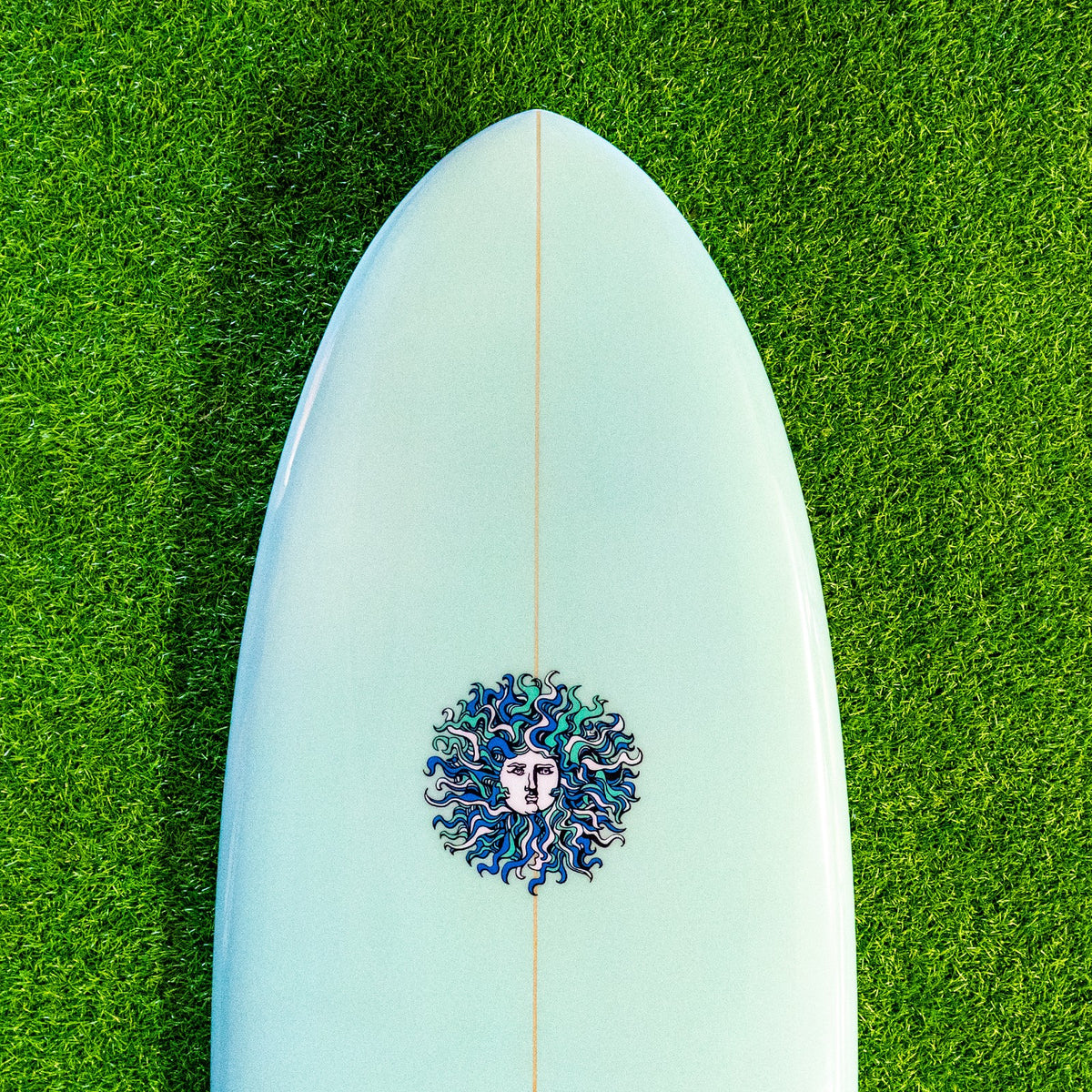Mini Buddha EPS Series Surfboard - Blue Fade