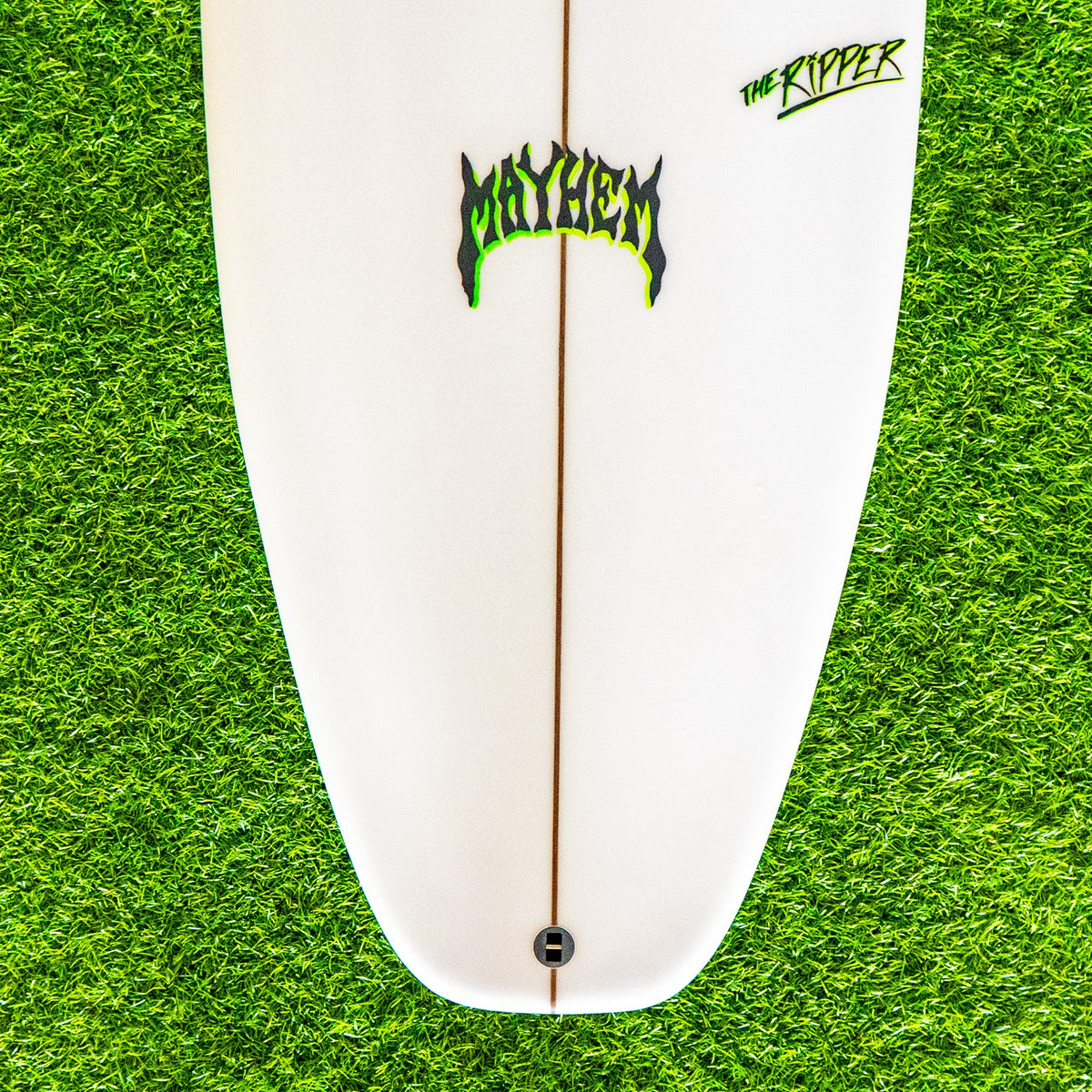Lost Ripper Surfboard - White/Green