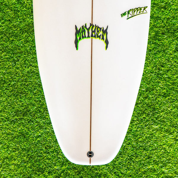 Lost Ripper Surfboard - White/Green