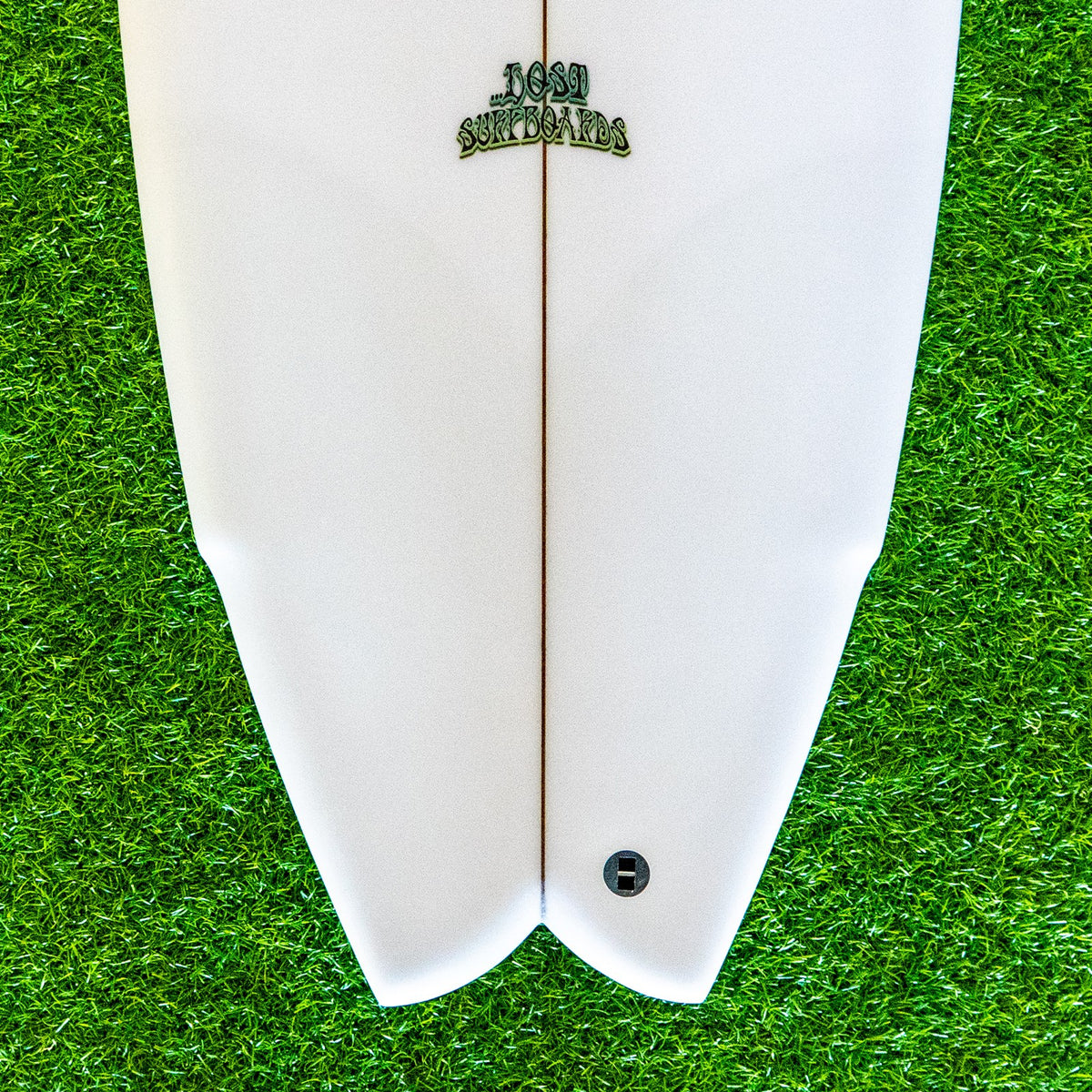 Lost Pisces Surfboard - White/Green