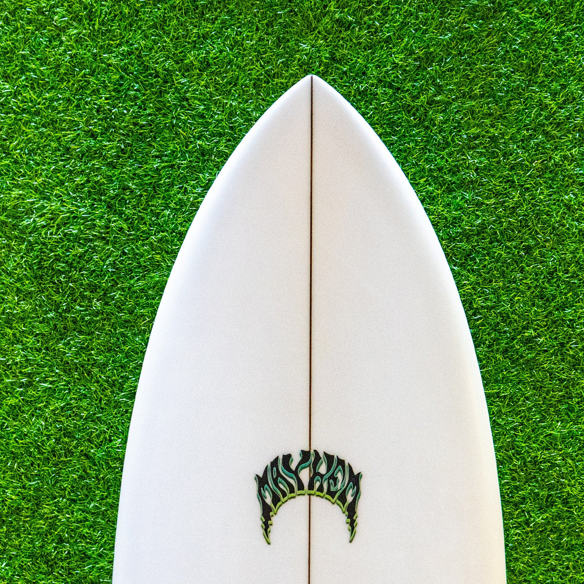 Lost Pisces Surfboard - White/Green