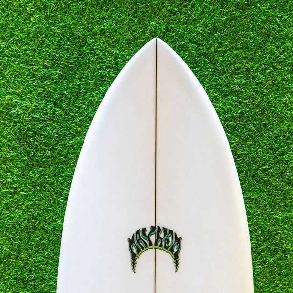 Lost Pisces Surfboard - White/Green