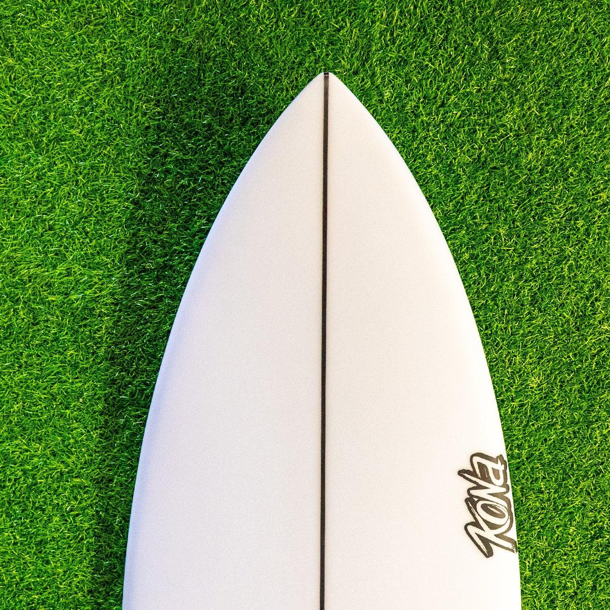 Jersey Jack PU Series Surfboard - Clear/White