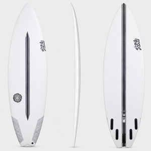 Wasabi EPS Truelite Series Surfboard - Clear/White