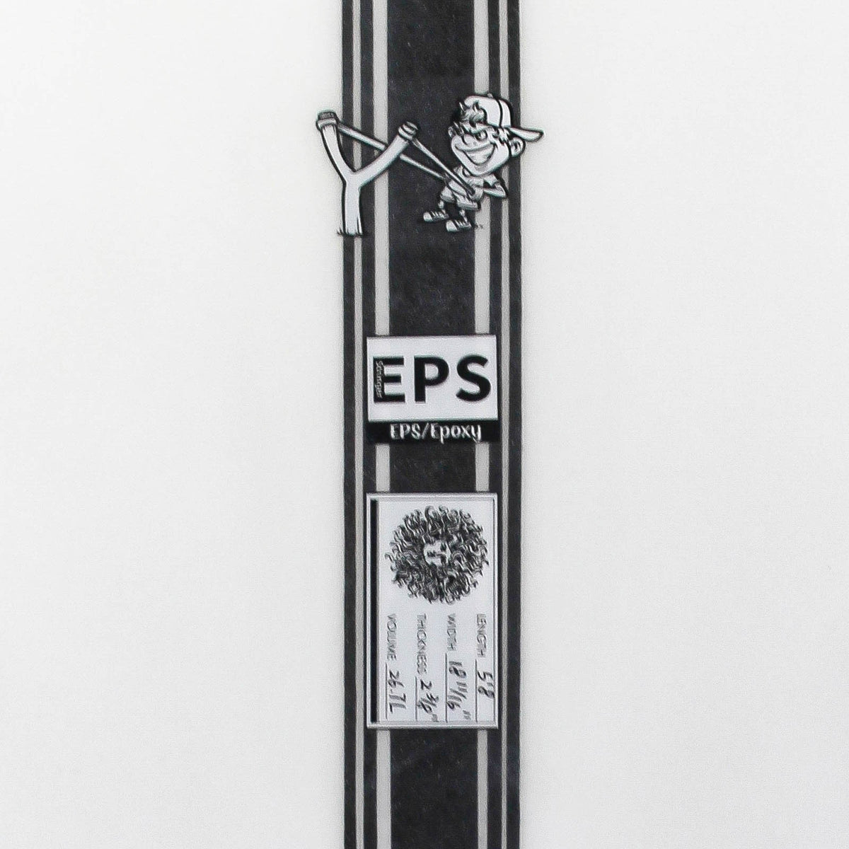 Slingshot EPS Truelite Series Surfboard - Clear/Blue