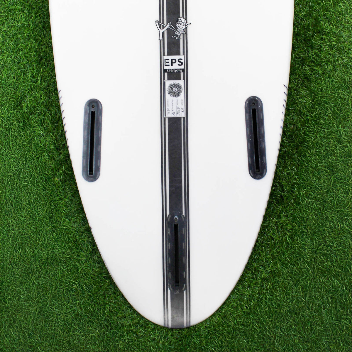 Slingshot EPS Truelite Series Surfboard - Clear/Blue