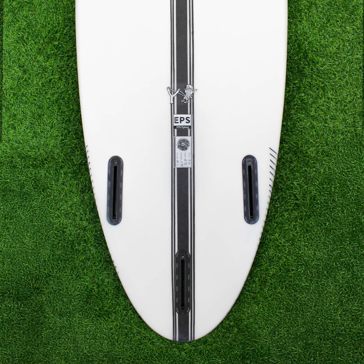 Slingshot EPS Truelite Series Surfboard - Clear/Green