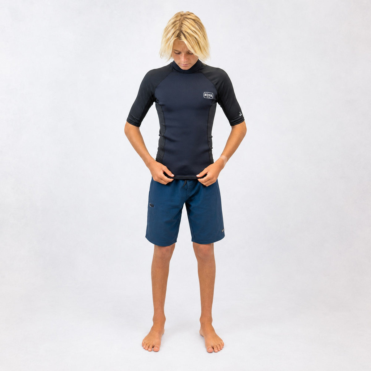 Go 1.5MM Neostretch S/S Jacket Mens Wetsuit Top - Black