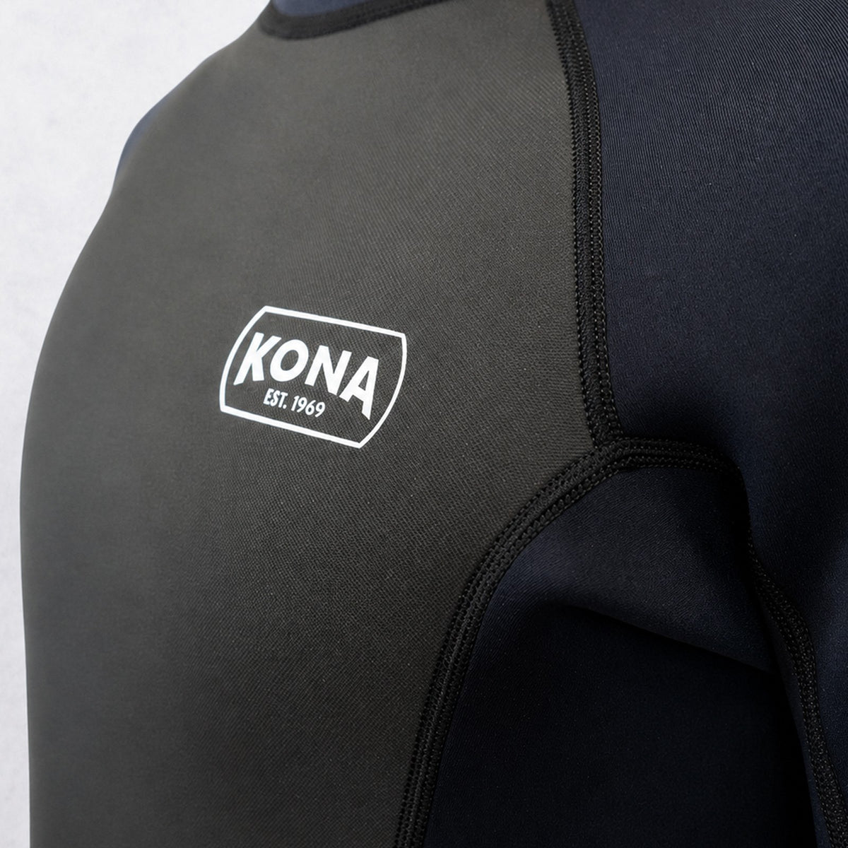 Union 3/2mm Flatlock Backzip Youth Full Wetsuit - Black