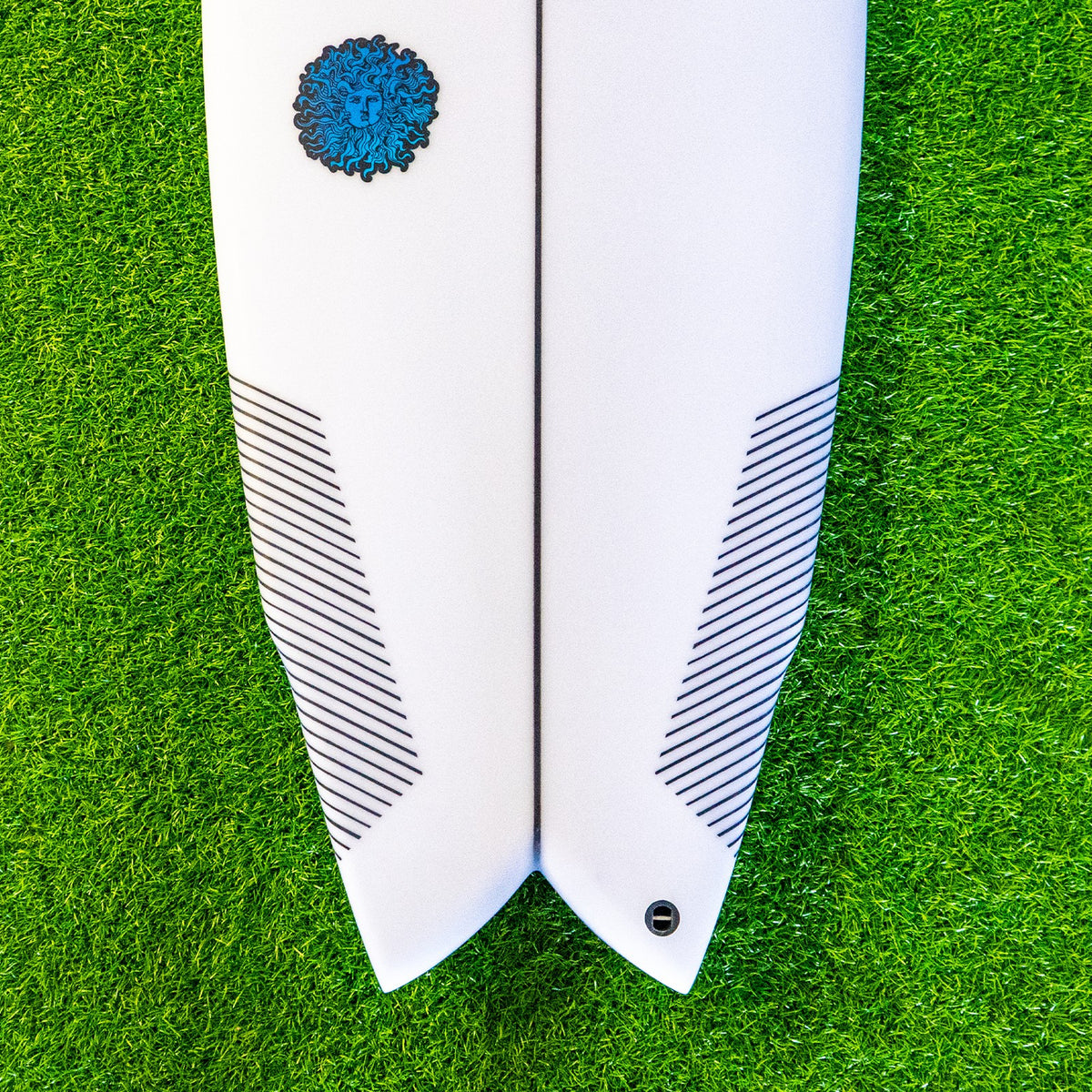 Zen PU Series Surfboard - Clear/Blue