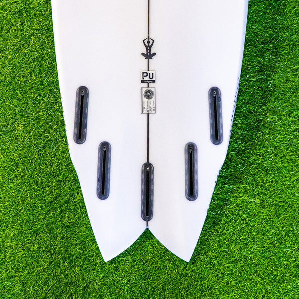 Zen PU Series Surfboard - Clear/Blue