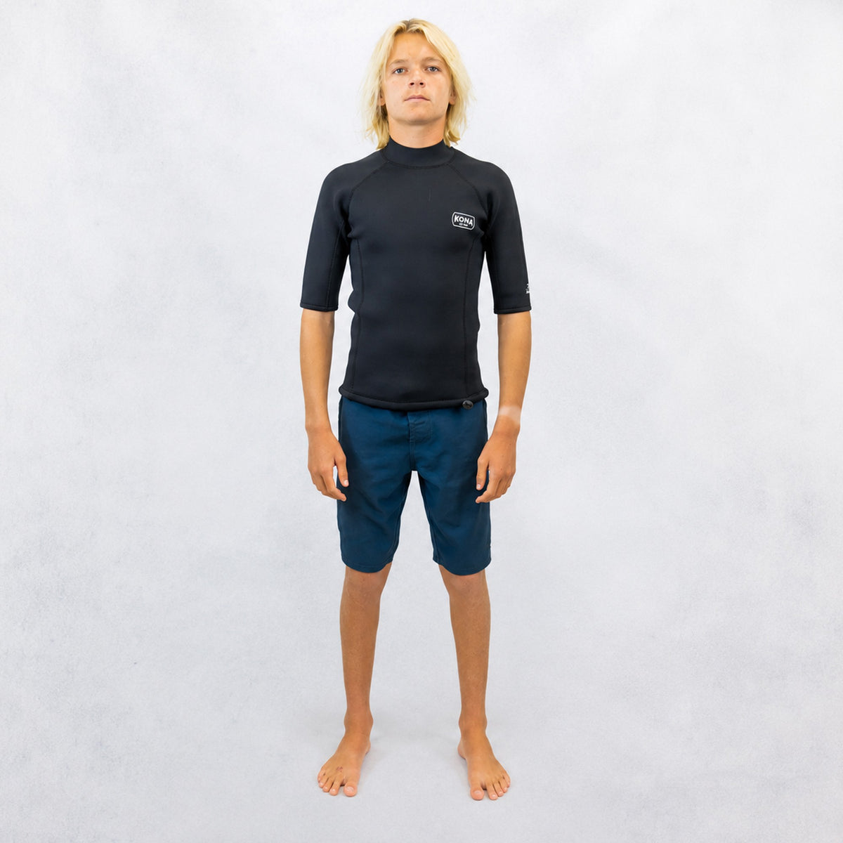 All Day 2MM Neo S/S Jacket Mens Wetsuit Top - Black