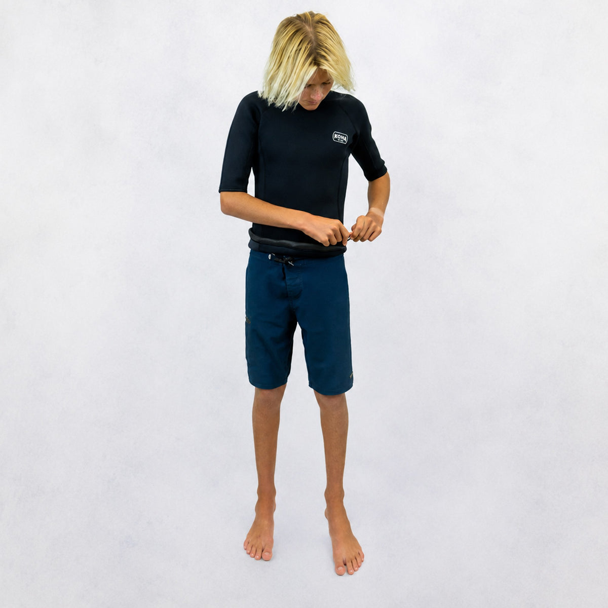 All Day 2MM Neo S/S Jacket Mens Wetsuit Top - Black
