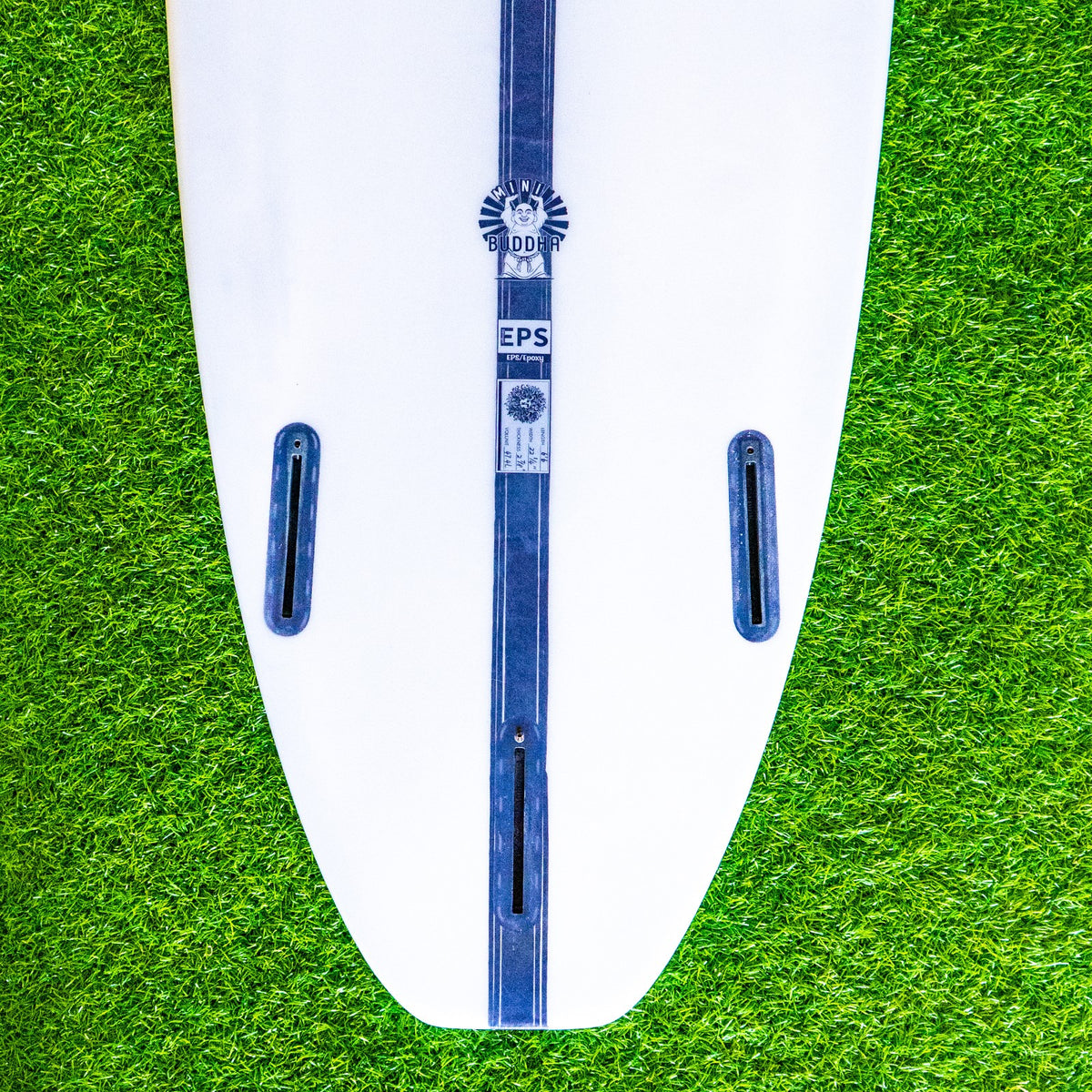 Mini Buddha EPS Truelite Series Surfboard - Clear/Green