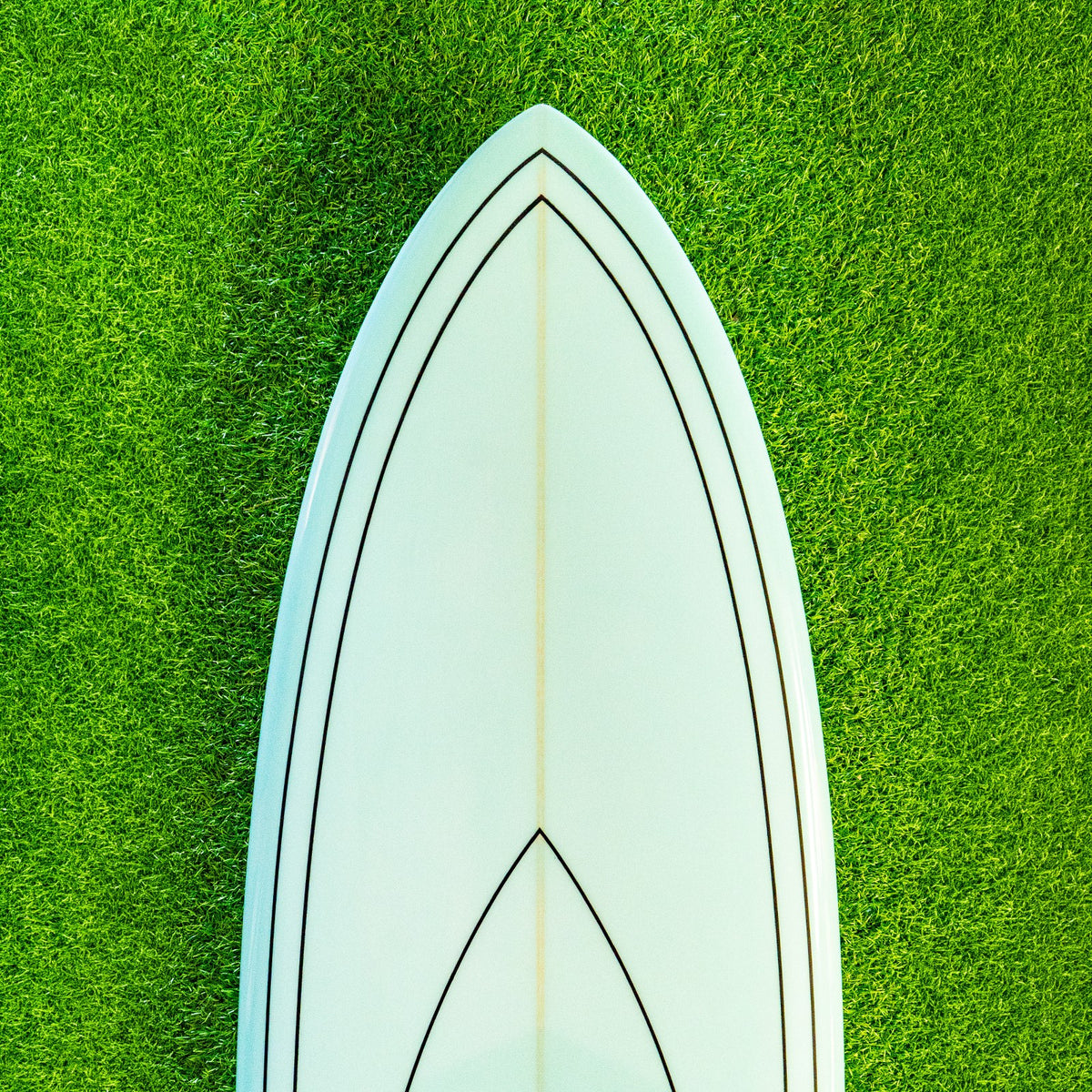 Old School PU Series Surfboard - Carolina Blue