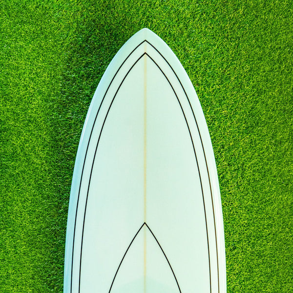 Old School PU Series Surfboard - Carolina Blue