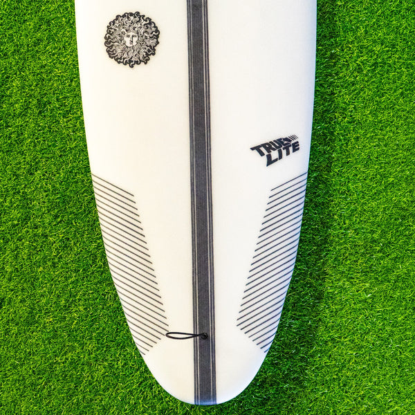 Old School EPS Truelite Series Surfboard - Clear/White