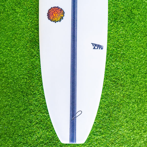 Moonshot EPS Truelite Series Surfboard - Clear/Red