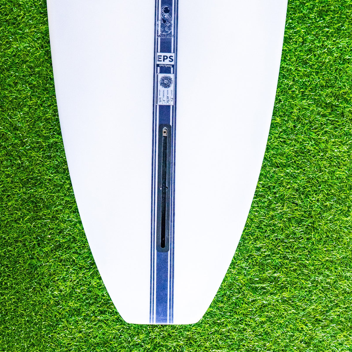 Moonshot EPS Truelite Series Surfboard - Clear/Red