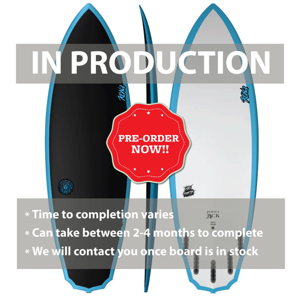Jersey Jack EPS Dark Phantom Series Surfboard
