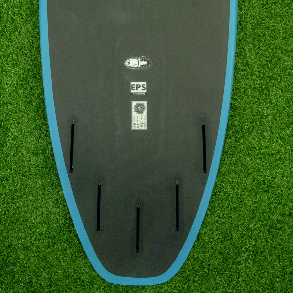 Bullet 2.0 EPS Dark Phantom Series Surfboard - Black/Blue