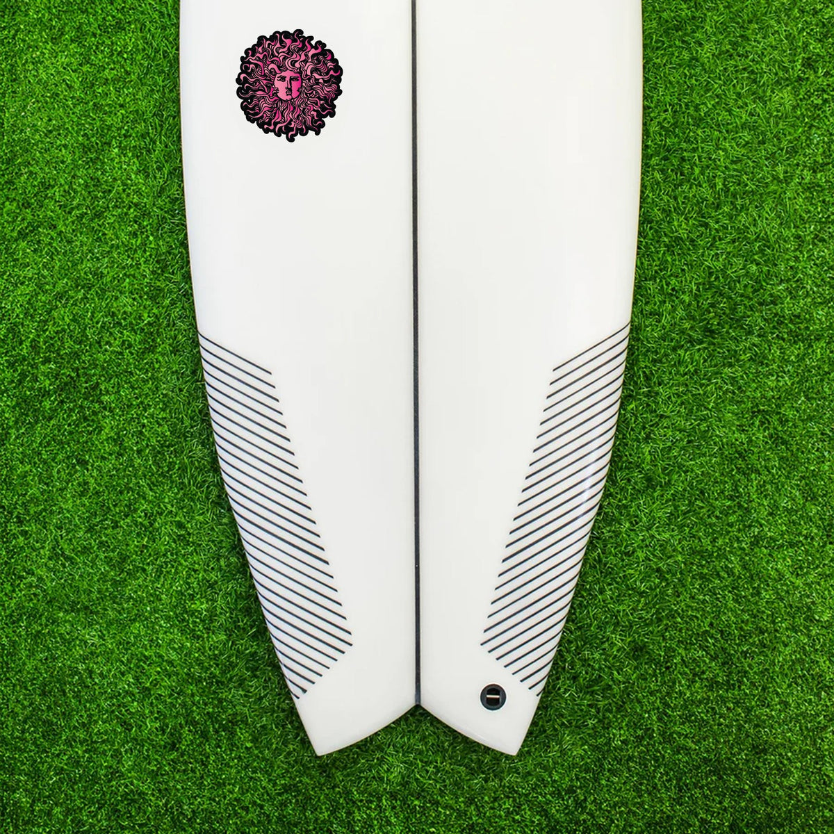 Kai 2.0 PU Series Surfboard - Clear/Pink