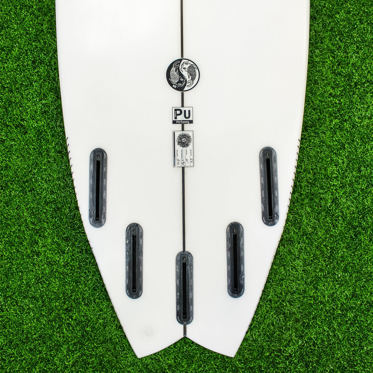 Kai 2.0 PU Series Surfboard - Clear/White