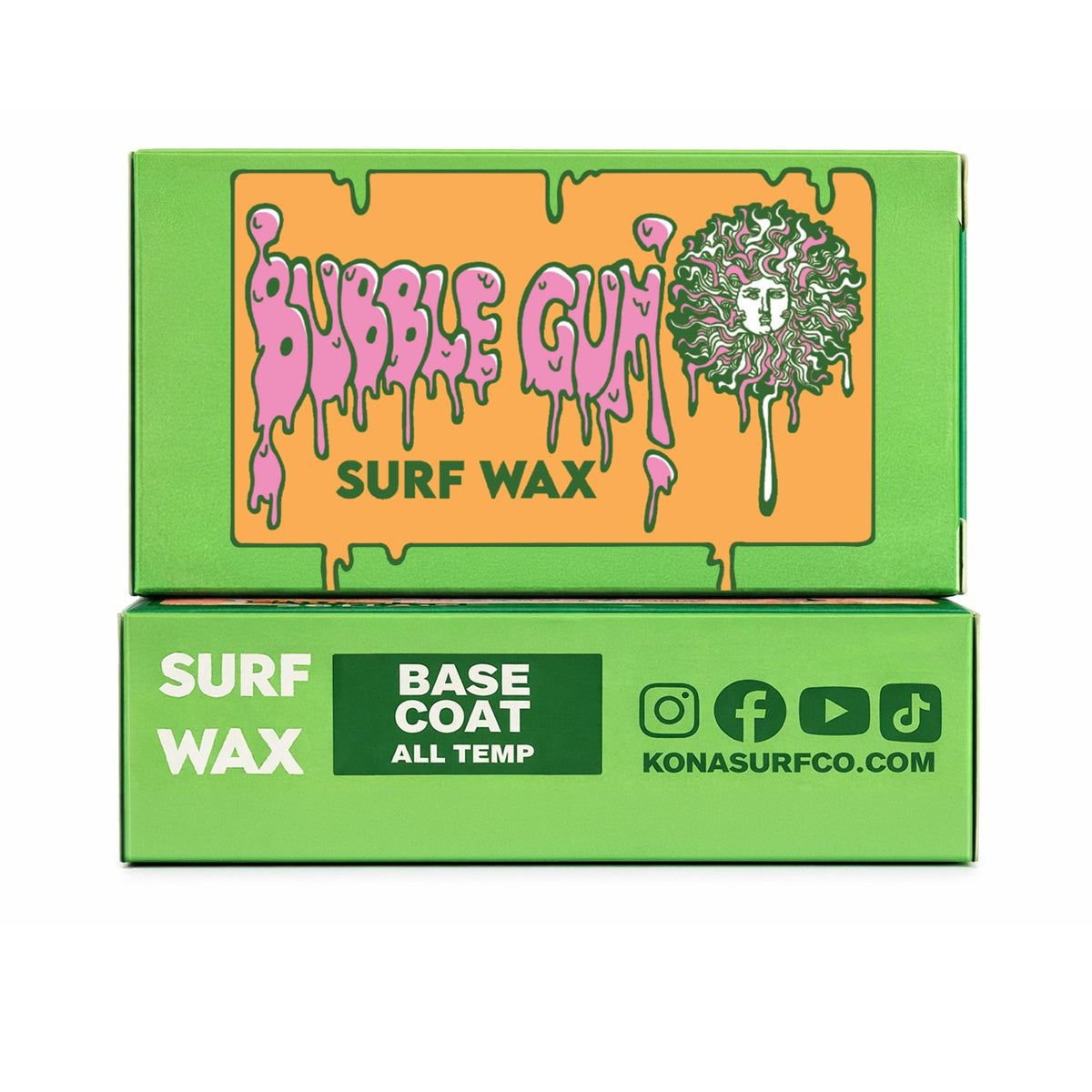 Kona x Bubble Gum 2026 Collab Surf Wax - Base