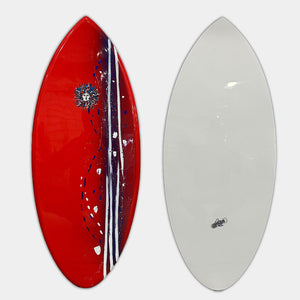 Torpedo Epoxy Skimboard - Red