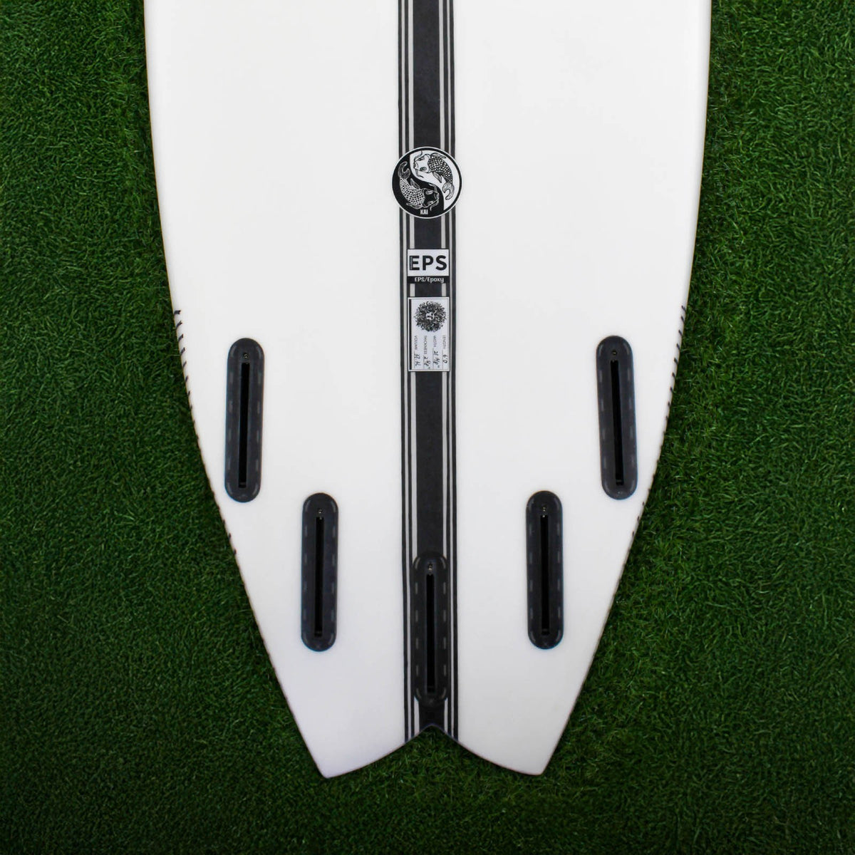 Kai 2.0 EPS Truelite Series Surfboard - Clear/Blue