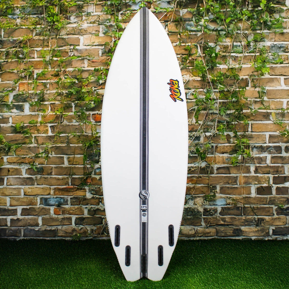 Kai 2.0 EPS Truelite Series Surfboard - Clear/Red