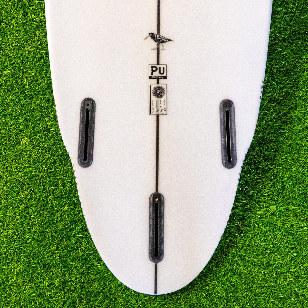 Oyster Catcher PU Series Surfboard - Clear/Pink