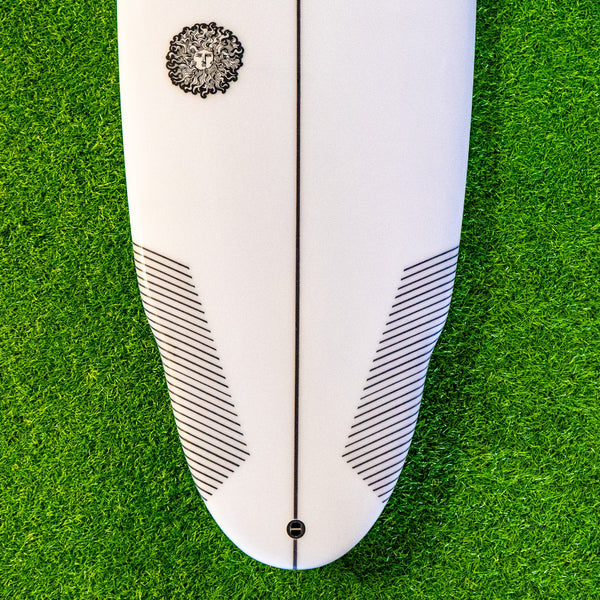 Oyster Catcher PU Series Surfboard - Clear/White