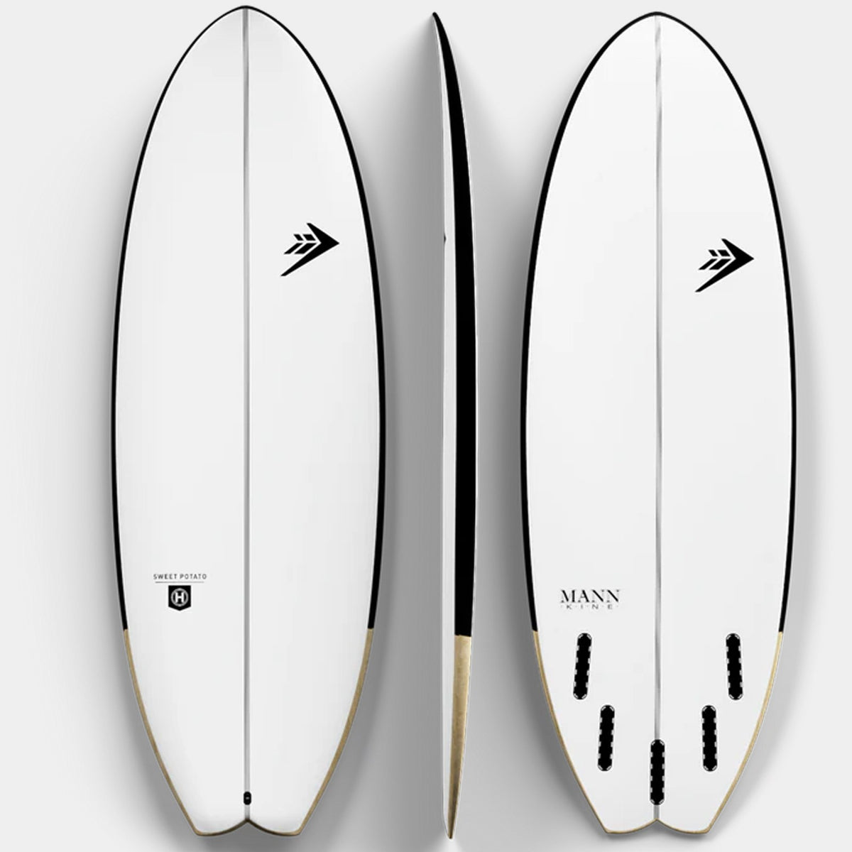 Firewire Sweet Potato Surfboard - White