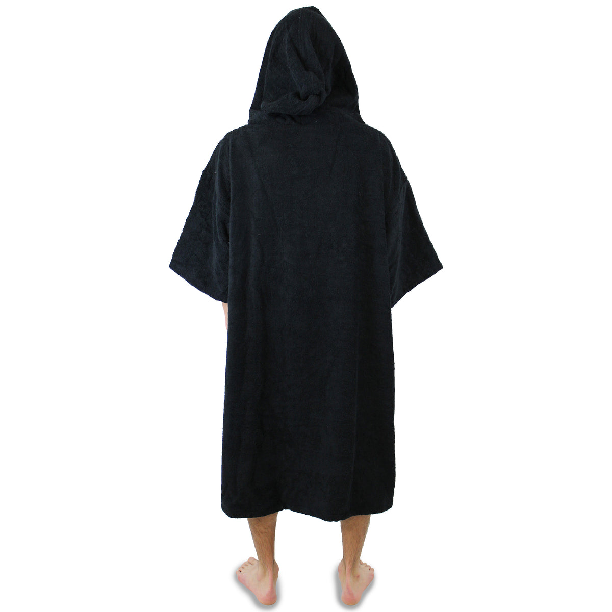 Changing Towel Surf Poncho - Black