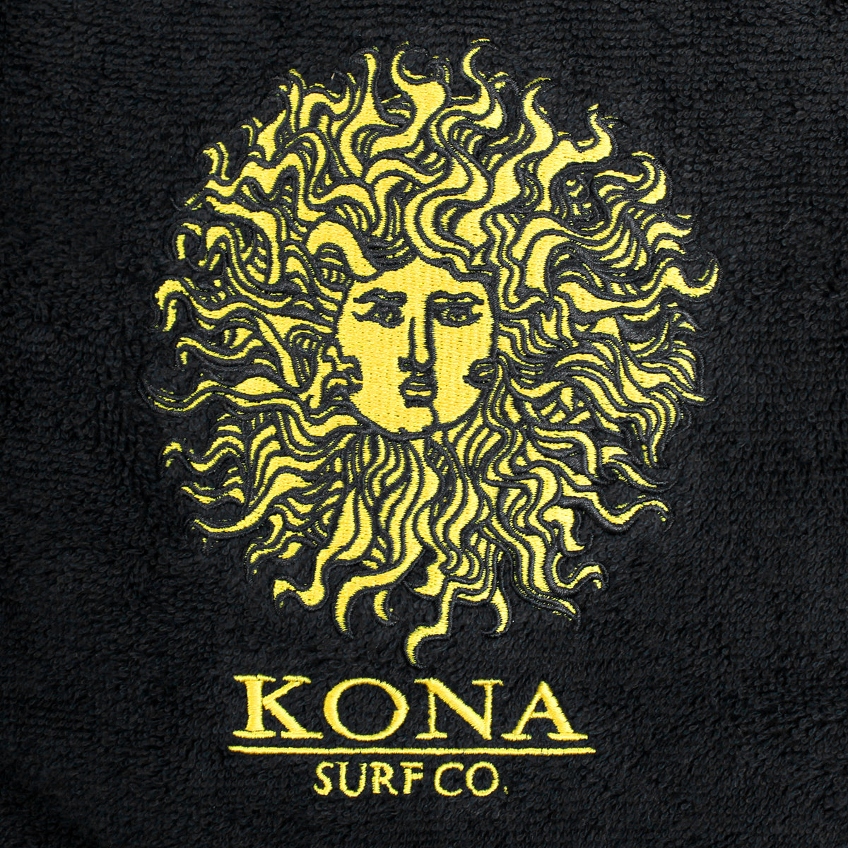 Changing Towel Surf Poncho - Black