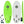 The 4-4 Soft Top Short Foam Surfboard for Beginners and Kids - Includes Leash + Fins