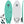 5-5 5ft 5in Fish - Soft Top Short Foam Surfboard for Beginners and Kids - Includes Leash and Fins