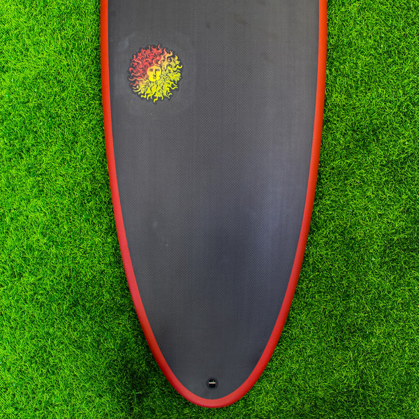 Slingshot EPS Dark Phantom Series Surfboard - Black/Red