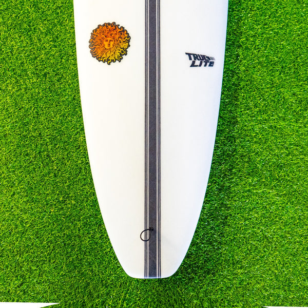 Buddha EPS Truelite Series Surfboard - Clear/Red