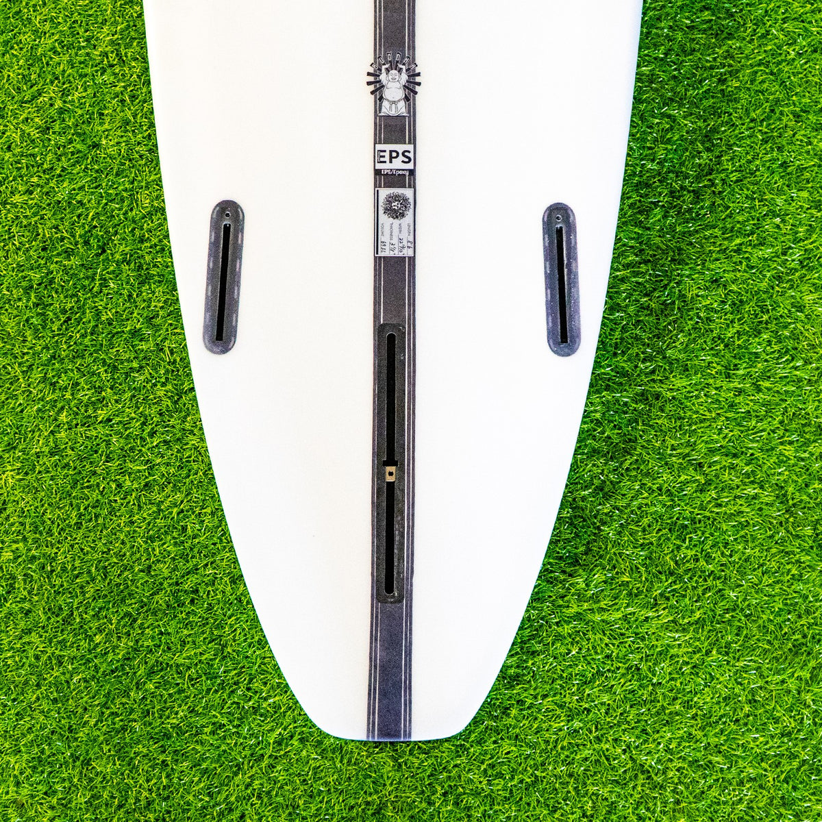 Buddha EPS Truelite Series Surfboard - Clear/Red