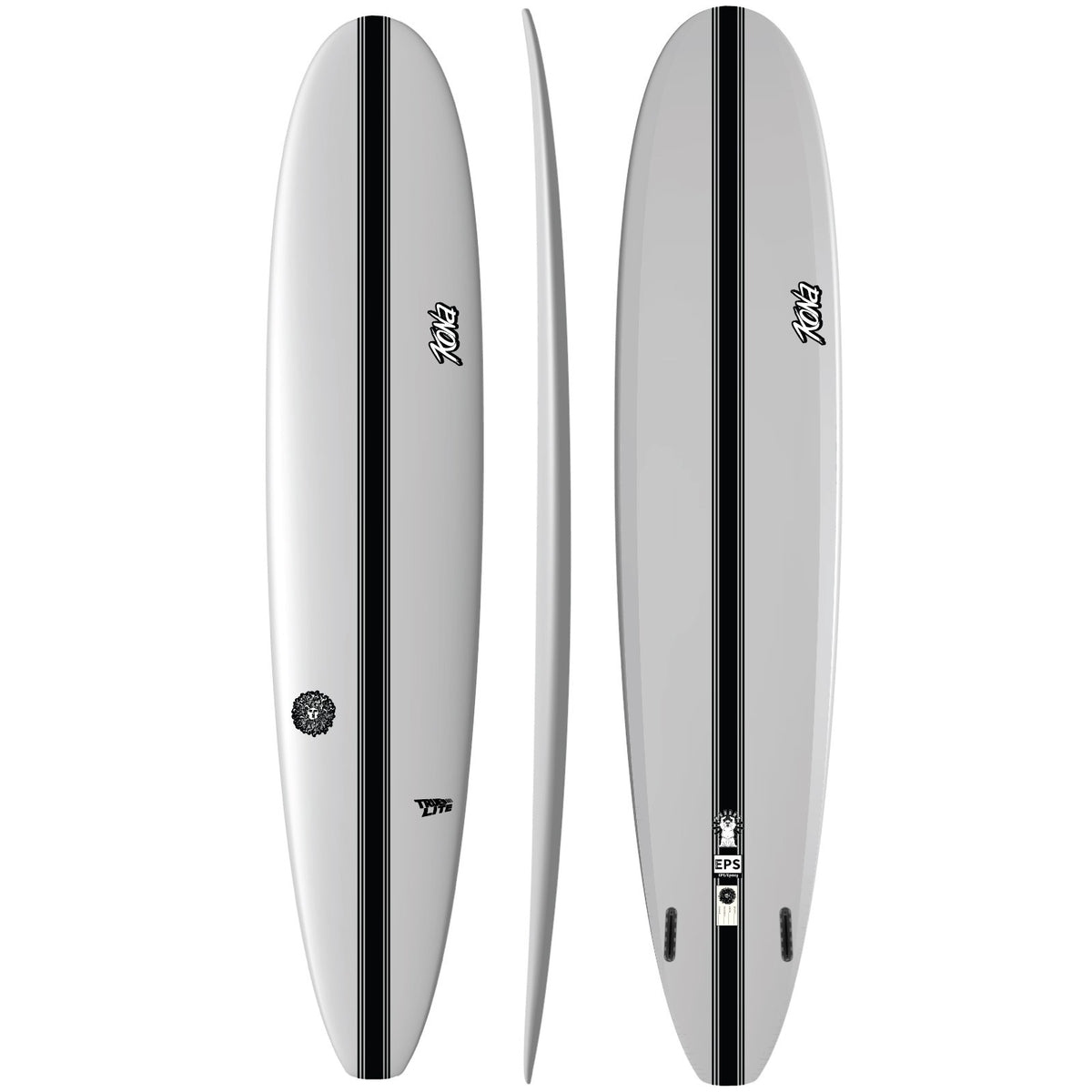 Buddha EPS Truelite Series Surfboard - Clear/White