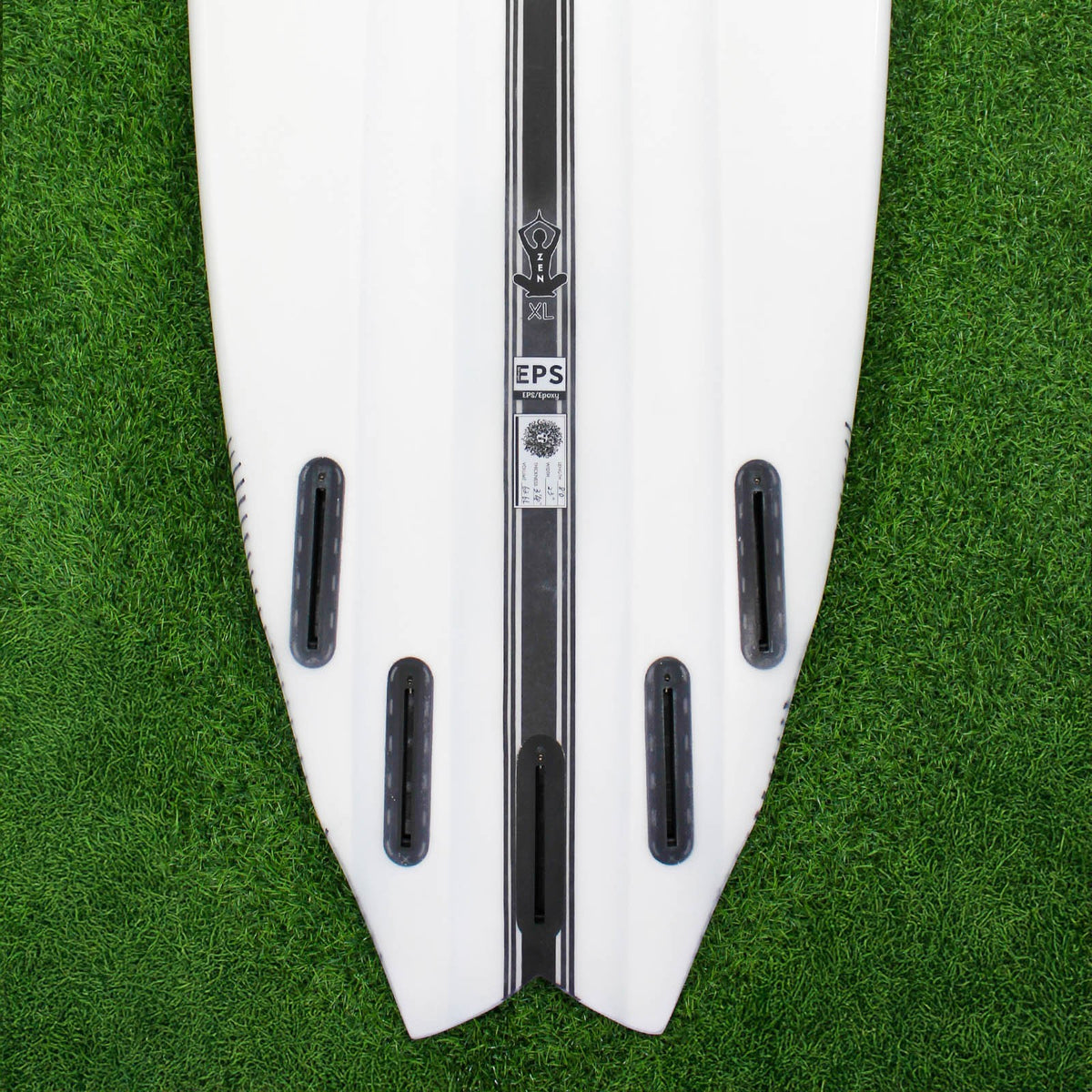 ZEN XL EPS Truelite Series Surfboard - Clear/Green