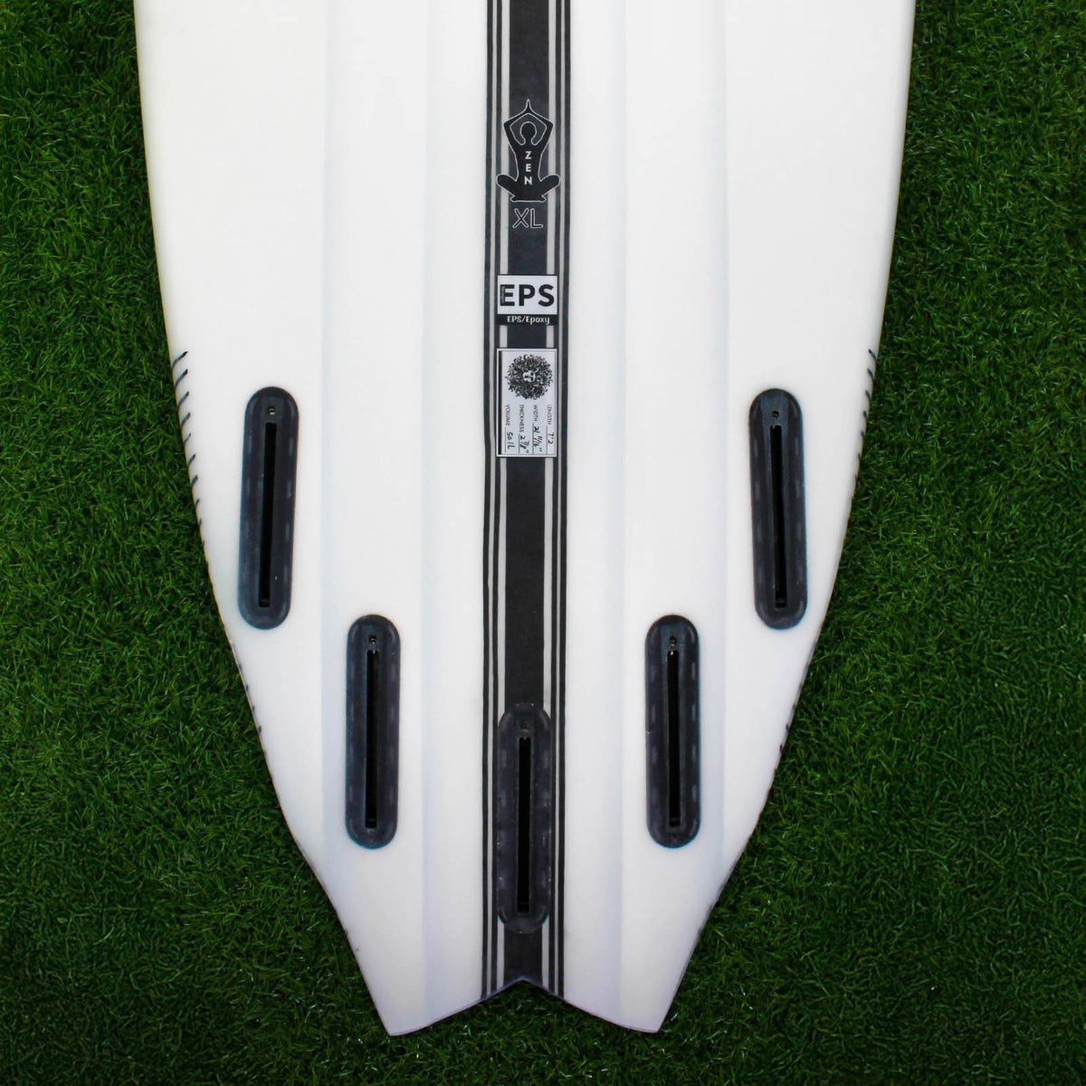 ZEN XL EPS Truelite Series Surfboard - Clear/White