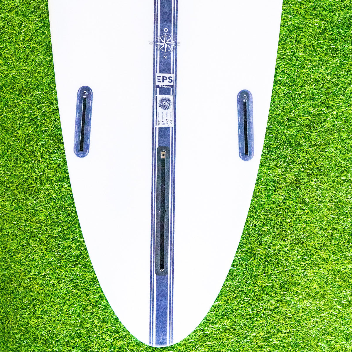 Owen EPS Truelite Series Surfboard - Clear/Red