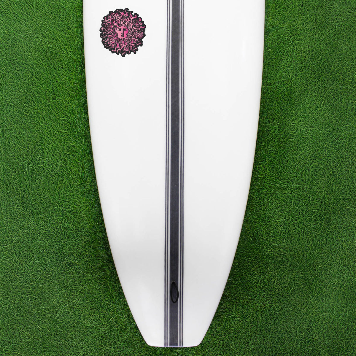 Hyper Mike EPS Truelite Series Surfboard - Clear/Pink