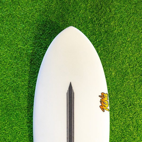 Zen EPS Truelite Series Surfboard - Clear/Red
