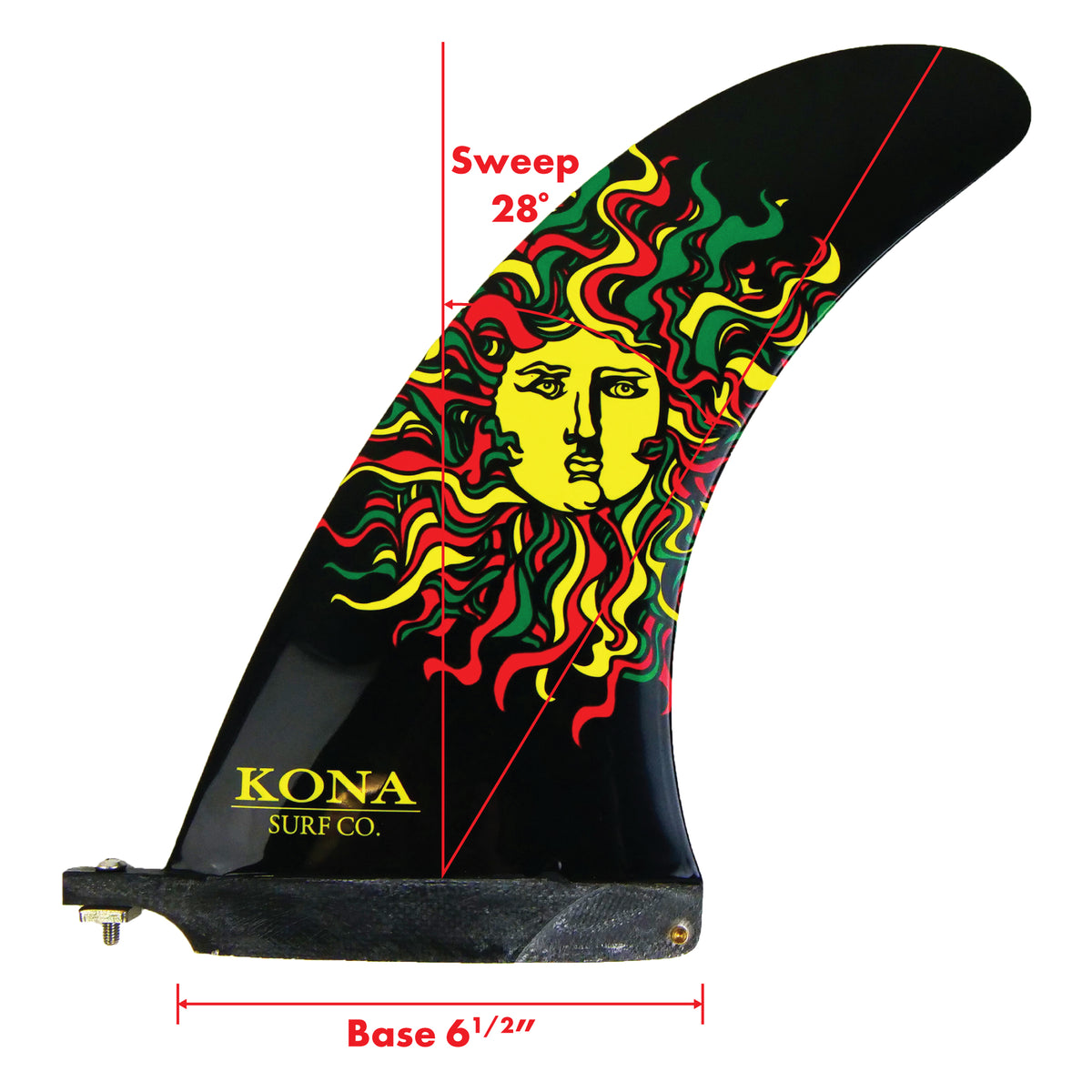 Classic Single Longboard Fins