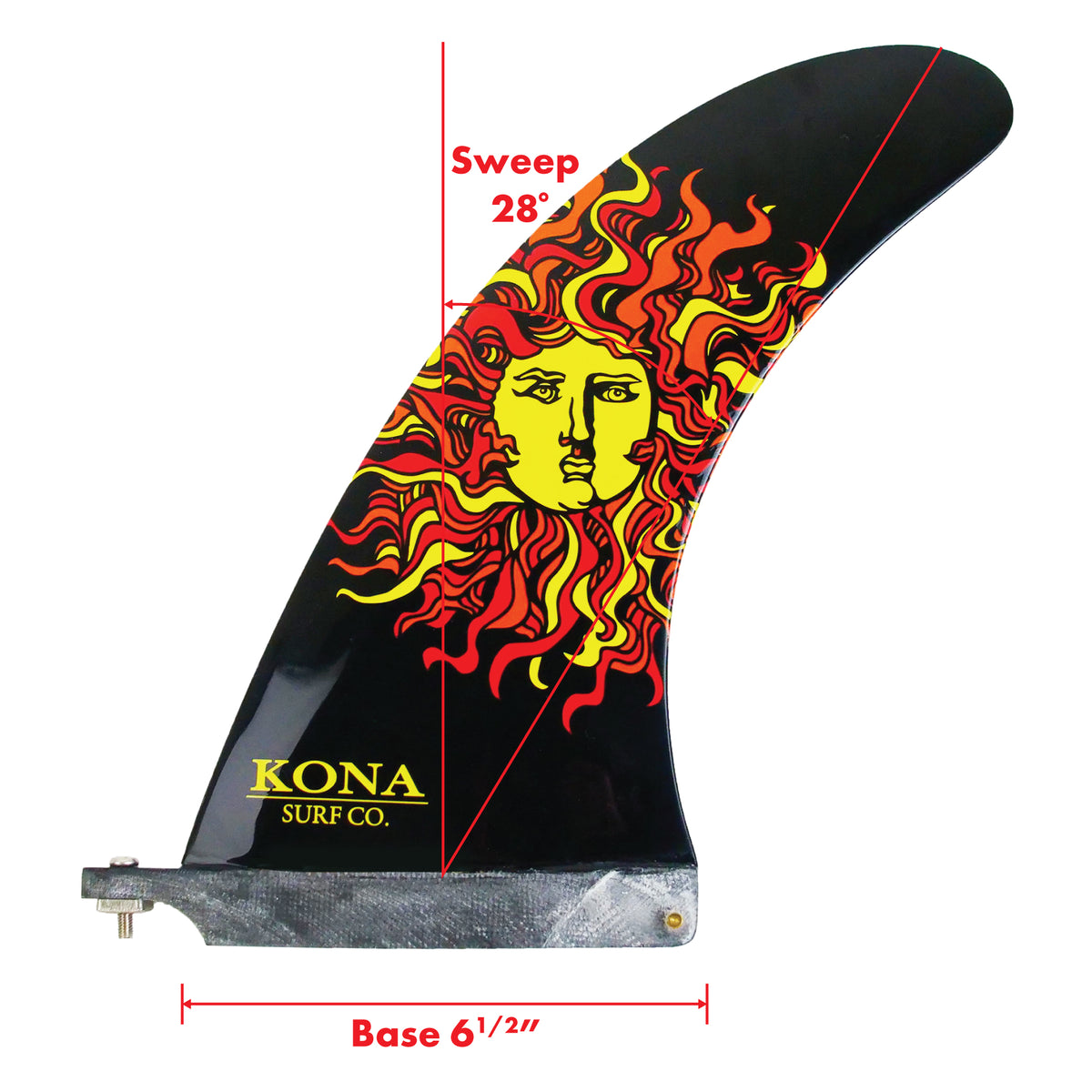 Classic Single Longboard Fins